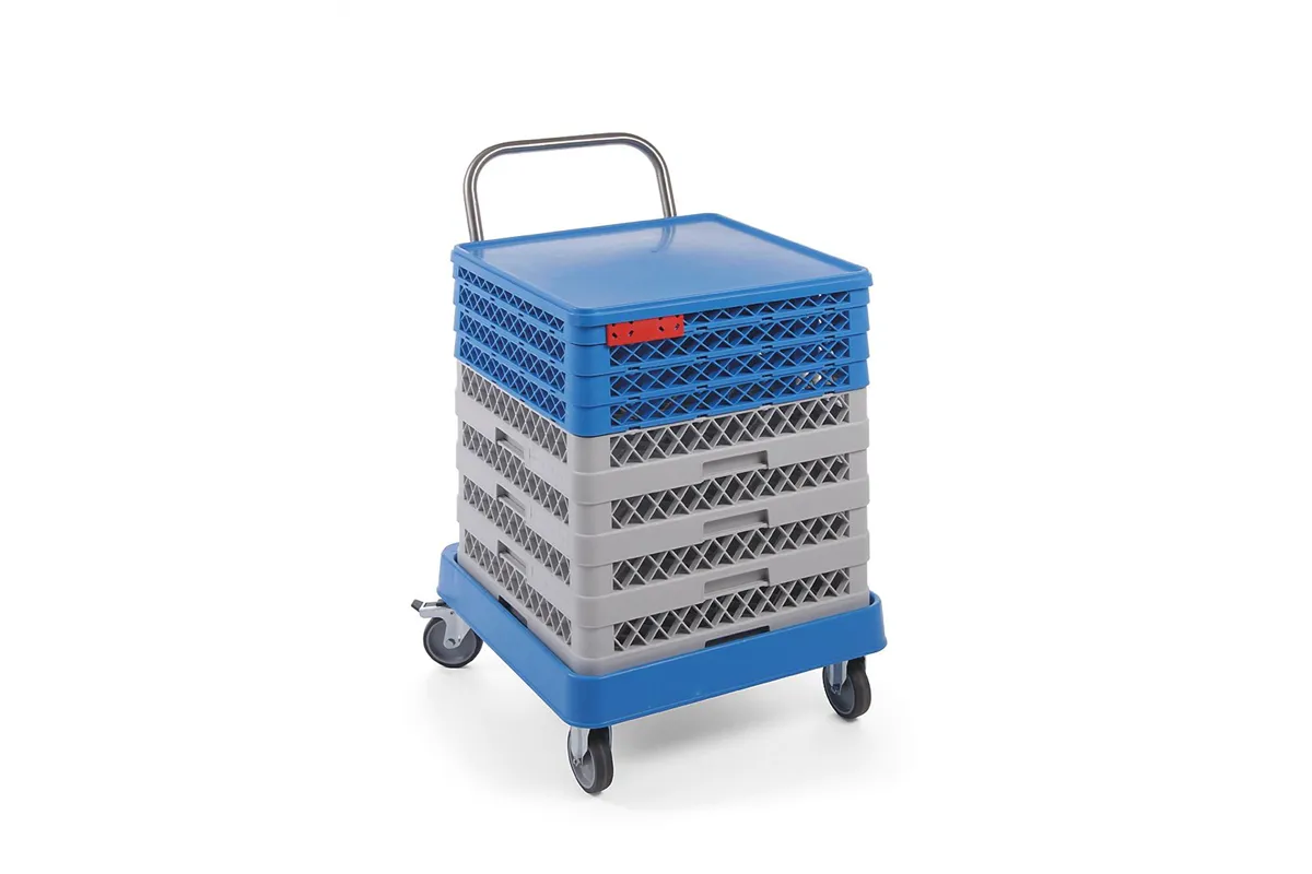 Wózek z uchwytem na kosze 500×500 mm do zmywarki, 575x545x920mm Hendi 877197