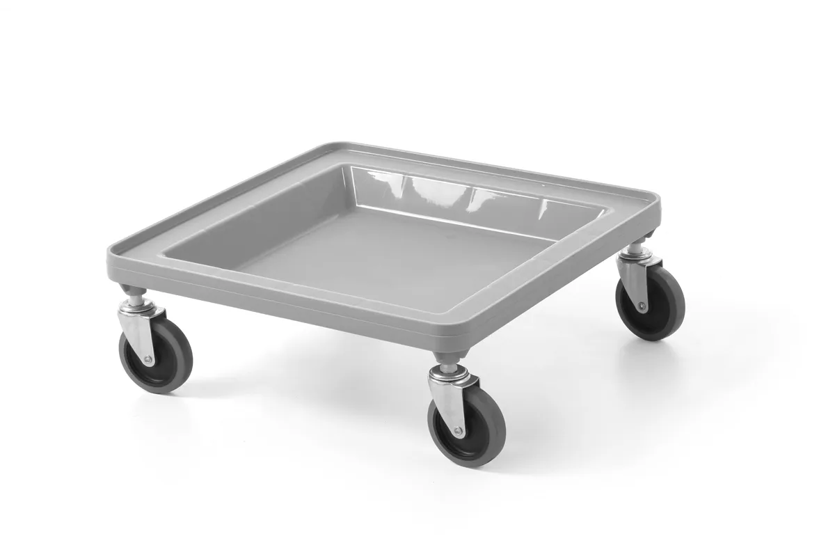 Wózek na kosze uniwersalne 500×500 mm, szary, jasnoszary, 500x500x180mm AmerBox 877807