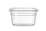 Pojemnik GN 1/9 z polipropylenu, Profi Line, 1,0, GN 1/9, 1L, transparentny, 176x108x100mm Hendi 880524