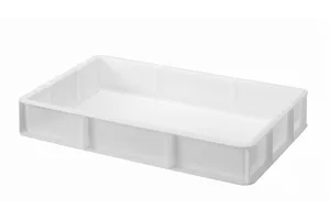 Pojemnik na ciasto na pizzę GN1/1, GN 1/1, biały, 530x325x90mm Hendi 880975