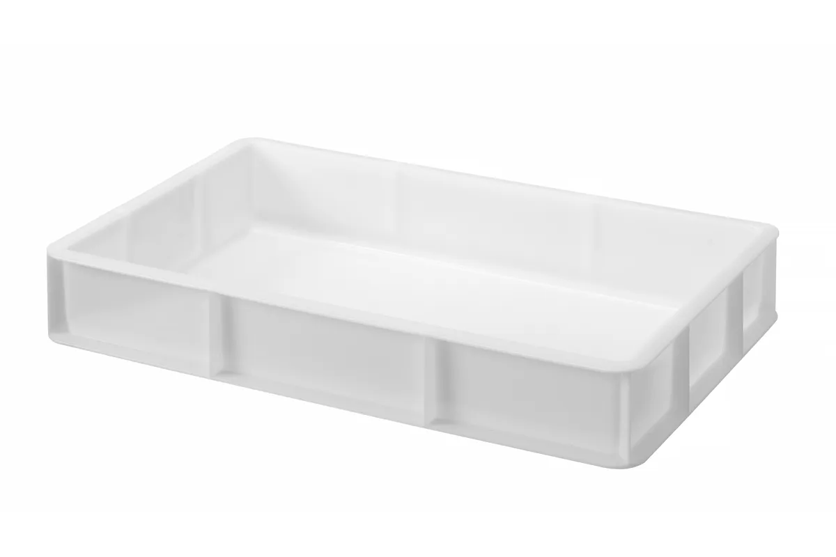 Pojemnik na ciasto na pizzę GN1/1, GN 1/1, biały, 530x325x90mm Hendi 880975