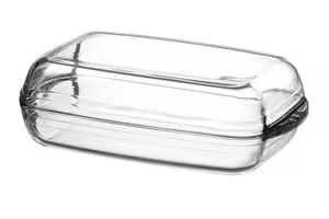Naczynie żaroodporne, podwójne OVENCHEF, transparentny, 355x220x110mm Duralex 9150AS02A1111