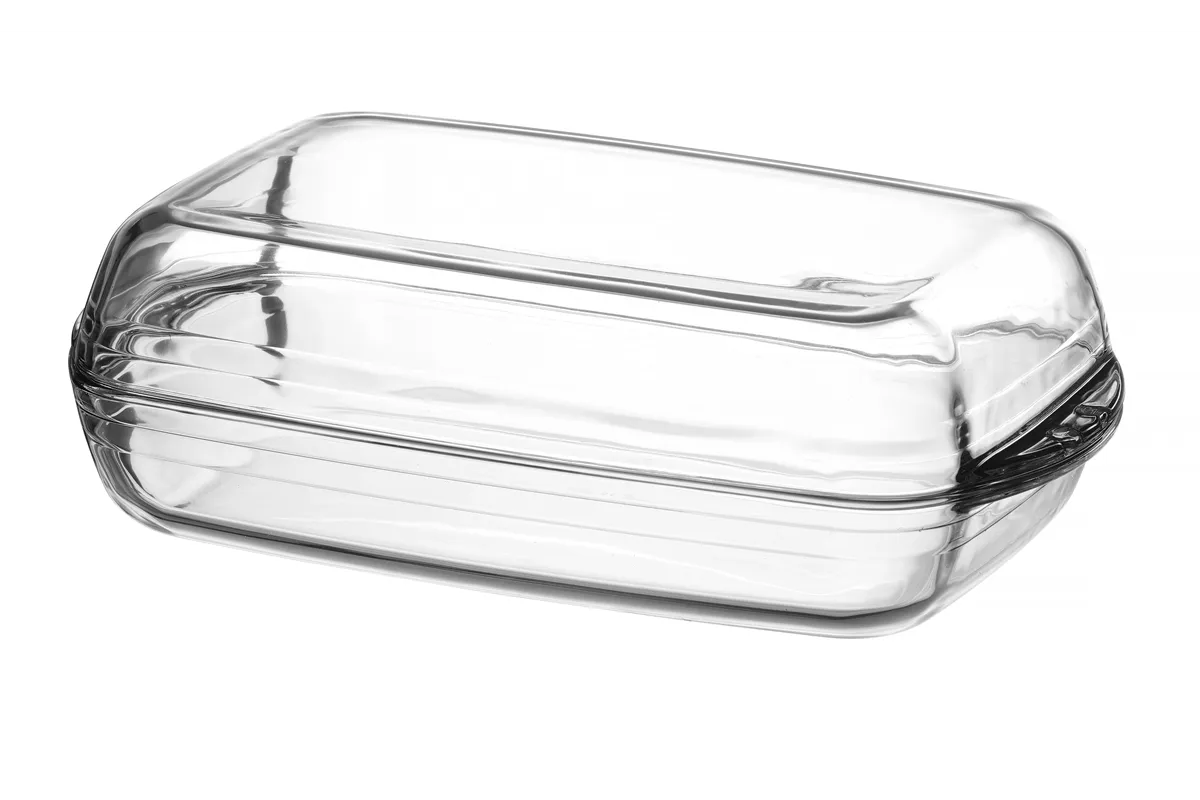 Naczynie żaroodporne, podwójne OVENCHEF, transparentny, 355x220x110mm Duralex 9150AS02A1111