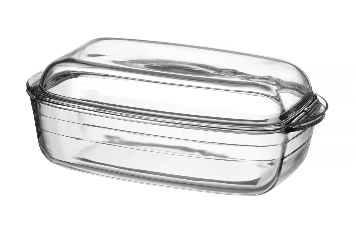 Naczynie żaroodporne z pokrywą OVENCHEF, transparentny, 370x215x140mm Duralex 9151AS02A1111