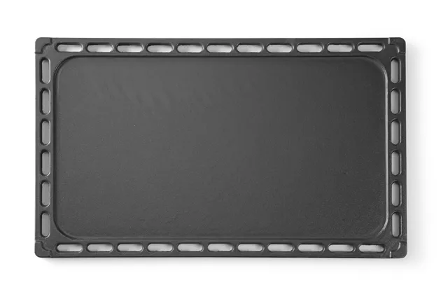 Płyta grillowa żeliwna, dwustronna, GN 1/1, 325x530mm Hendi 932001