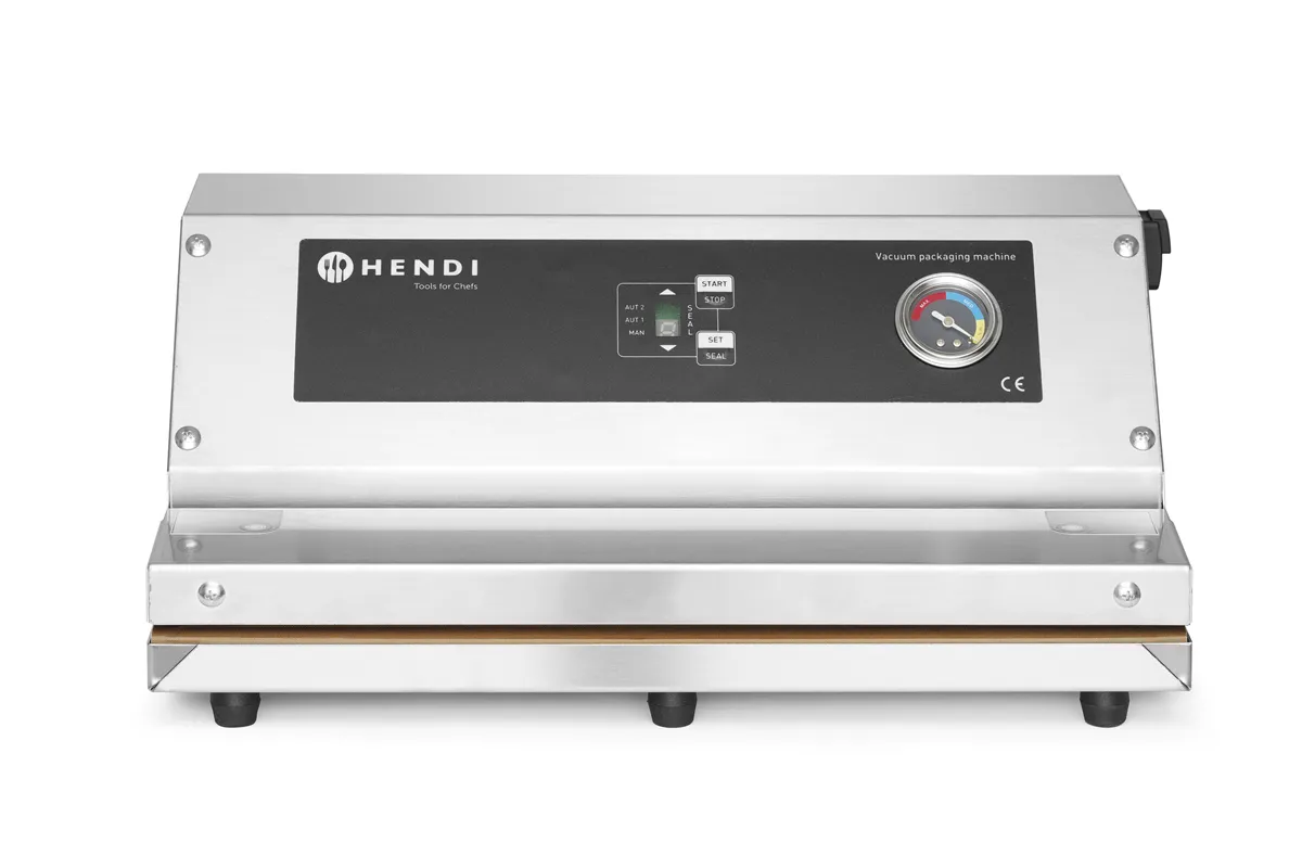 Pakowarka próżniowa – listwowa, Profi Line, listwa zgrzewająca 350 mm, 230V/250W, 383x293x175mm Hendi 970362