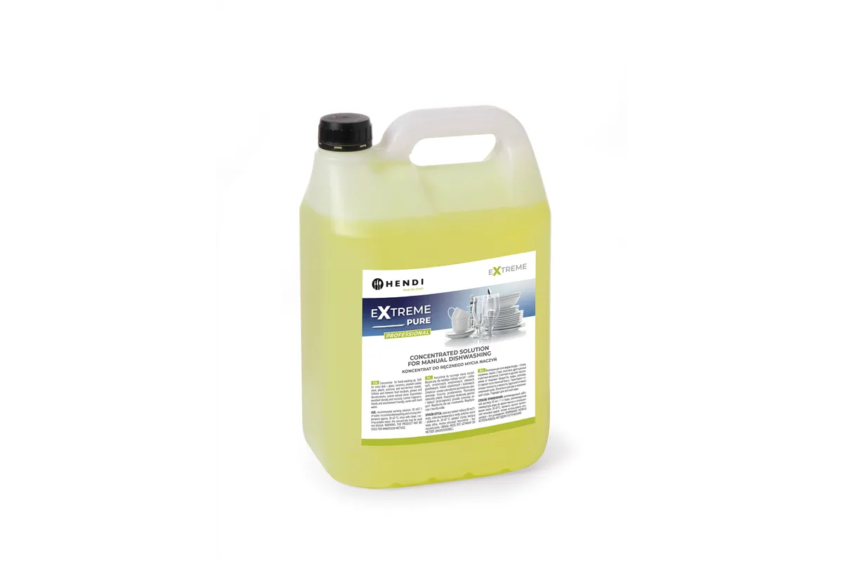 Extreme Pure profesjonalny koncentrat do ręcznego mycia naczyń, 5 l Hendi 975145