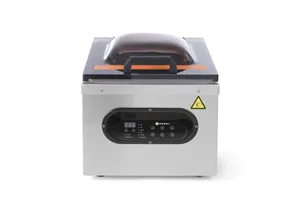 Pakowarka próżniowa - komorowa, Kitchen Line, 230V/630W, 360x490x365mm Hendi 975398