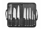 Zestaw noży – 9-elementowy, czarny, 445x260x65mm Hendi 975770