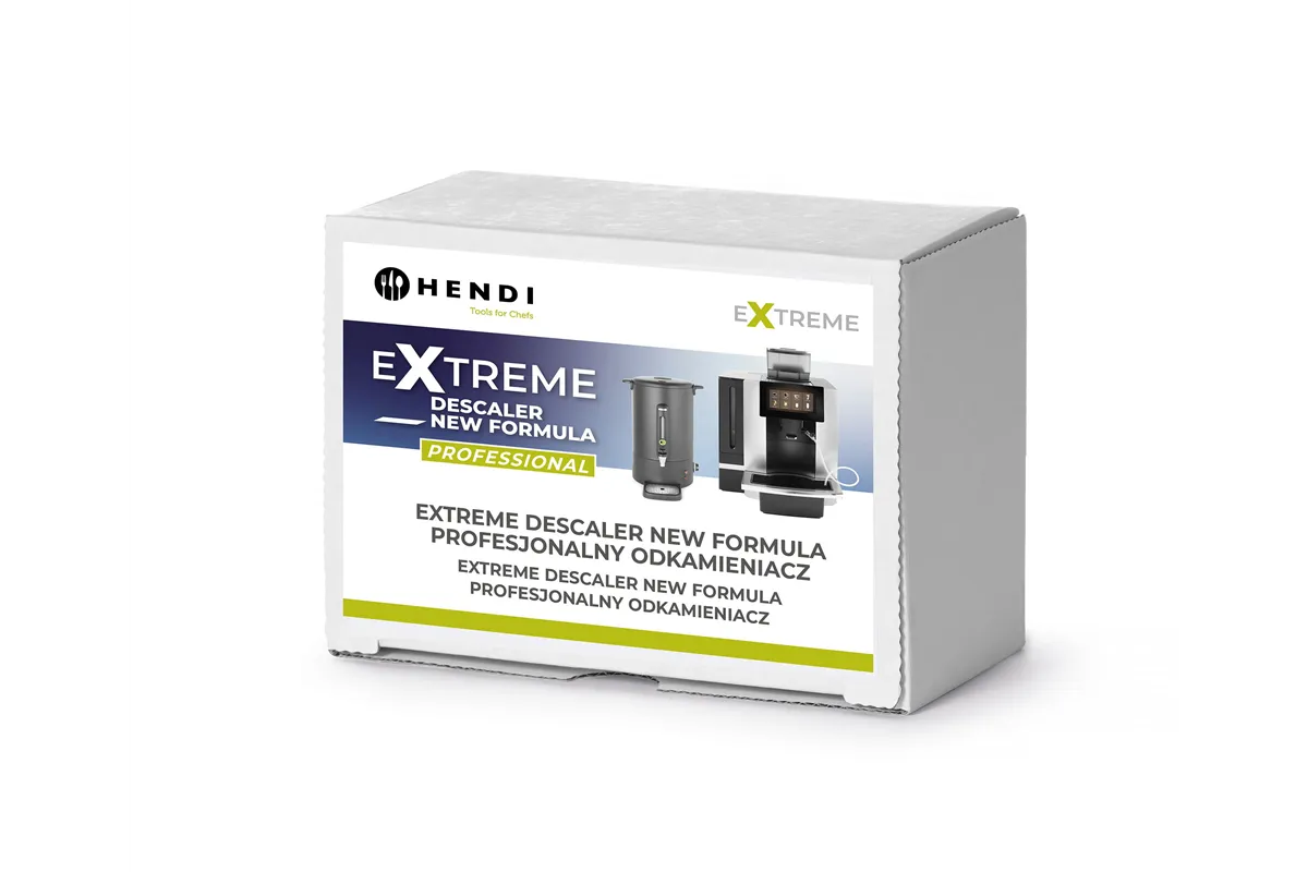Extreme Descaler NEW FORMULA profesjonalny odkamieniacz – 30 szt. tabletek w opakowaniu, 30 tabletek Hendi 976692