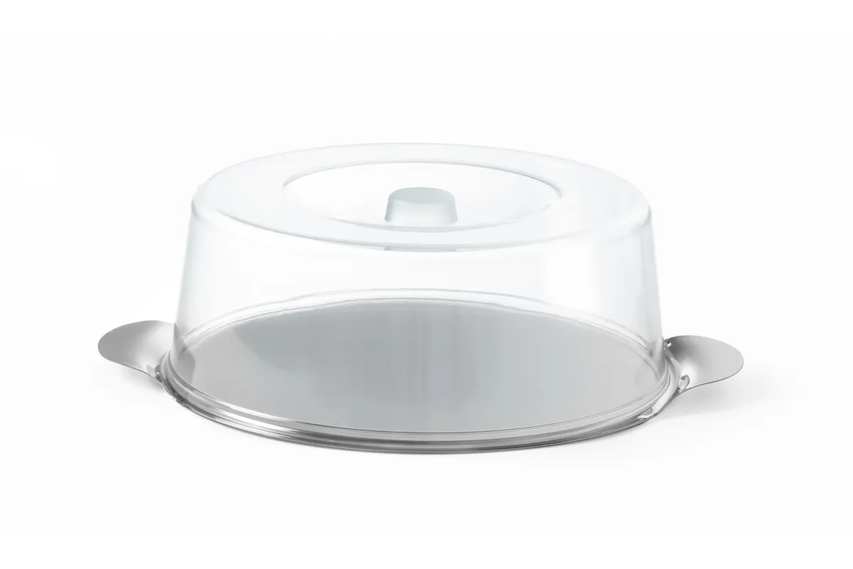 Taca z pokrywą okrągła, ⌀300x110mm Hendi 980101