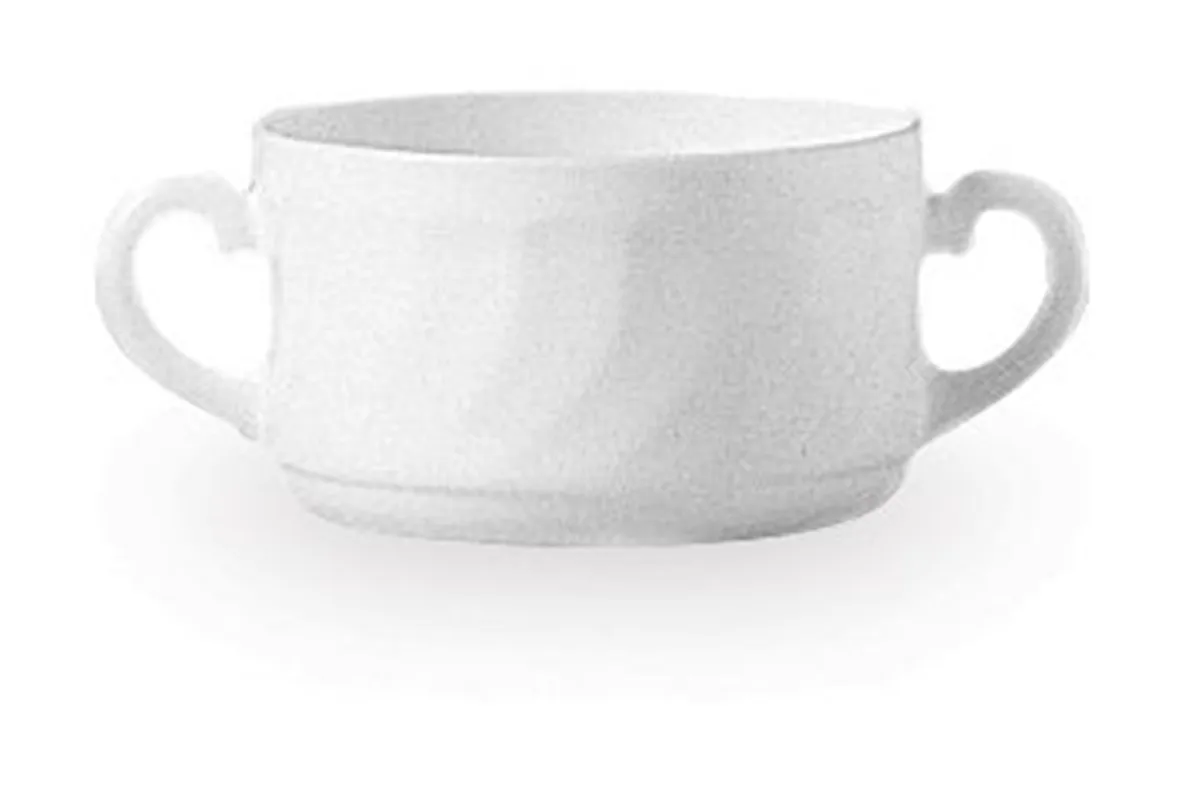 Bulionówka Trianon, 300 ml, 0,3L, biały, ⌀98x59mm Arcoroc D6879