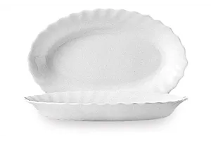 Rawierka Trianon, 220 mm, biały, 220x140x28mm Arcoroc D6885