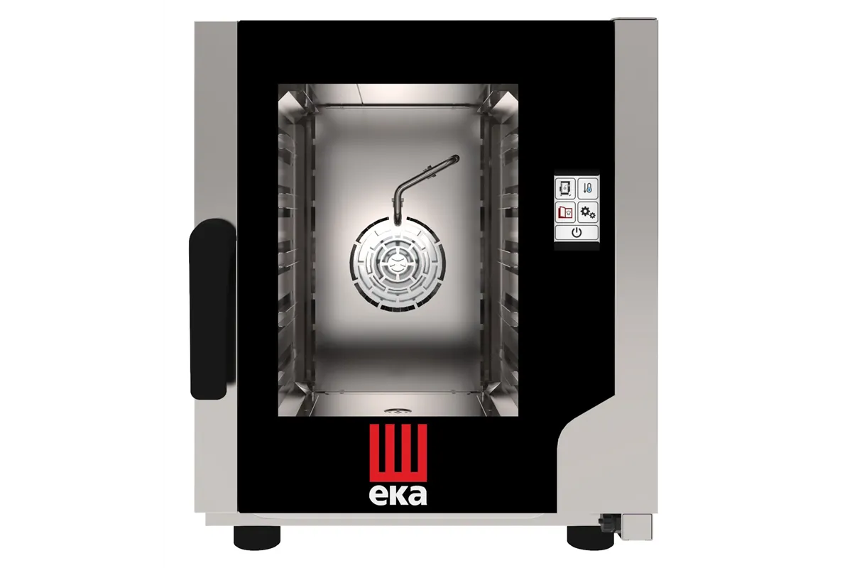 Piec konwekcyjno-parowy Evolution Next 5xGN2/3 elektryczny natryskowy  Evolution 230V/3200W 550x754x662mm Tecnoeka EKF523NTUD