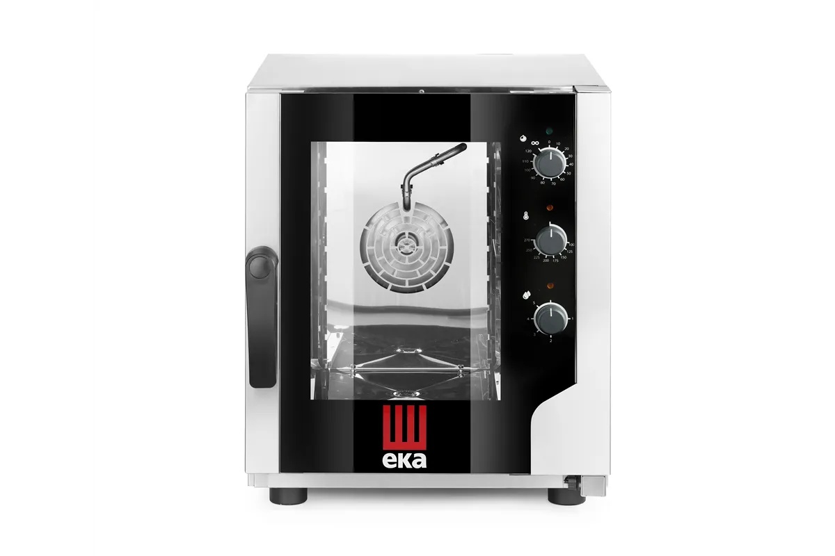 Piec konwekcyjno-parowy Evolution Next 5xGN2/3 elektryczny natryskowy Evolution 230V/3200W 550x754x662mm Tecnoeka EKF523NUD