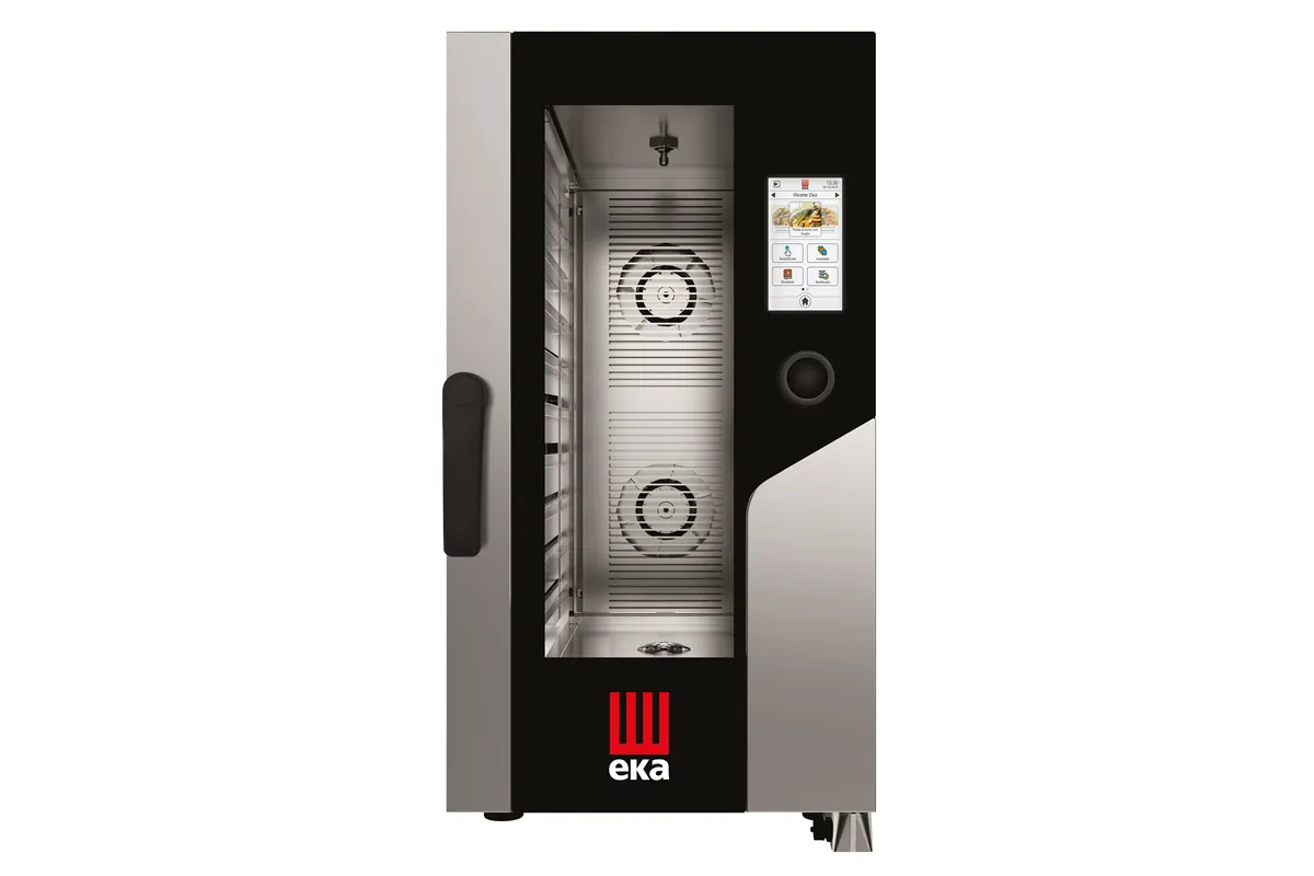 Piec konwekcyjno-parowy MillennialTouch Screen Gastro Compact 10×GN1/1 elektryczny 400V/15400W 500x930x970mm Tecnoeka MKF1011CTS