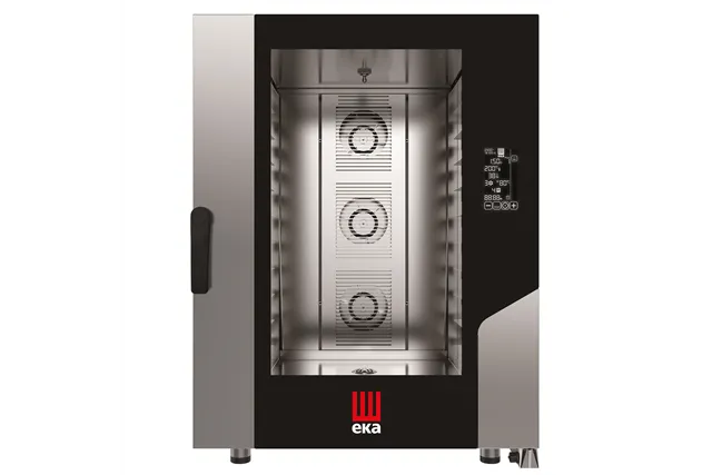 Piec konwekcyjno-parowy Millennial Black Mask Bakery 10×600×400mm elektryczny 400V/15500W 850x1035x1130mm Tecnoeka MKF1064BM