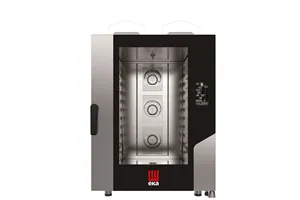 Piec konwekcyjno-parowy Millennial Black Mask Bakery 10×600×400mm gazowy 230V/700W 18kW 850x1035x1231mm Tecnoeka MKF1064GBM