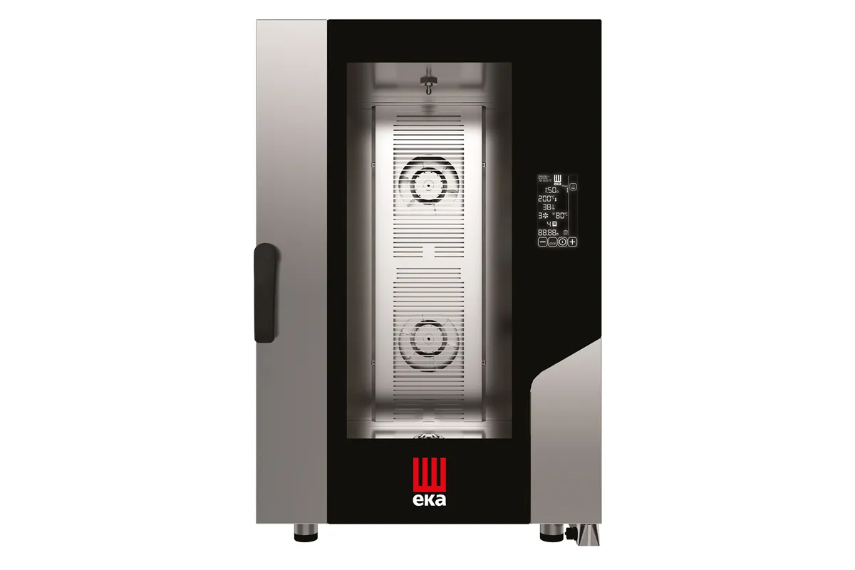 Piec konwekcyjno-parowy Millennial Black Mask Gastro 11×GN1/1  elektryczny 400V/15400W 730x849x1130mm Tecnoeka MKF1111BM