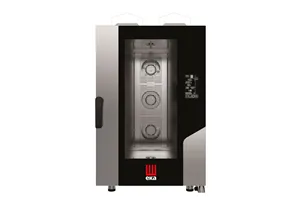 Piec konwekcyjno-parowy Millennial Black Mask Gastro 11×GN1/1  gazowy 230V/700W 17500kW 730x849x1231mm Tecnoeka MKF1111GBM