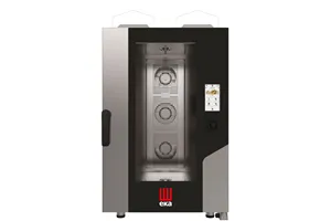 Piec konwekcyjno-parowy Millennial Touch Screen Gastro z myciem 11×GN1/1 gazowy 17500kW 730x850x1230mm Tecnoeka MKF1111GTS