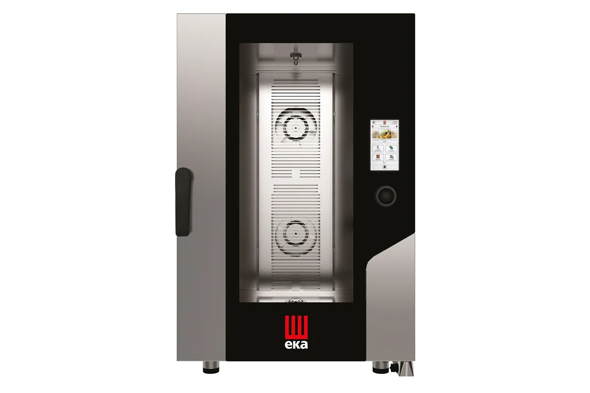 Piec konwekcyjno-parowy MillennialTouch ScreenGastro z myciem 11×GN1/1 elektryczny 400V/15400W 730x849x1130mm Tecnoeka MKF1111TS