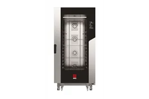 Piec konwekcyjno-parowy Millennial Black Mask Bakery 16× 600×400mm  elektryczny 400V/31000W 930x1035x1900mm Tecnoeka MKF1664BM