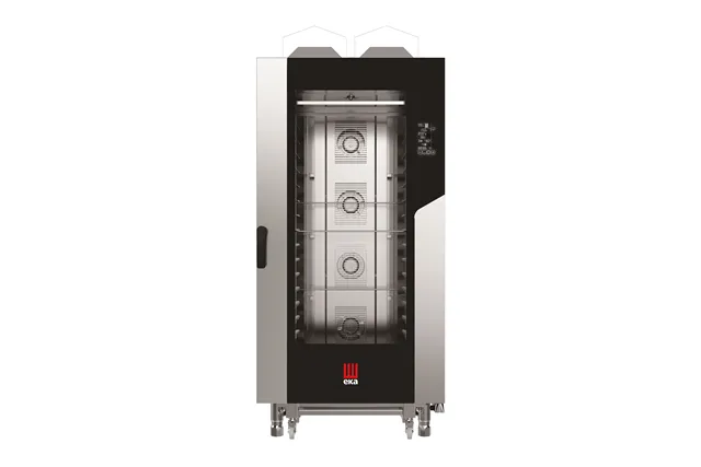 Piec konwekcyjno-parowy Millennial Black Mask Bakery 16×600×400mm  gazowy 230V/1450W 30000kW 930x1160x2060mm Tecnoeka MKF1664GBM