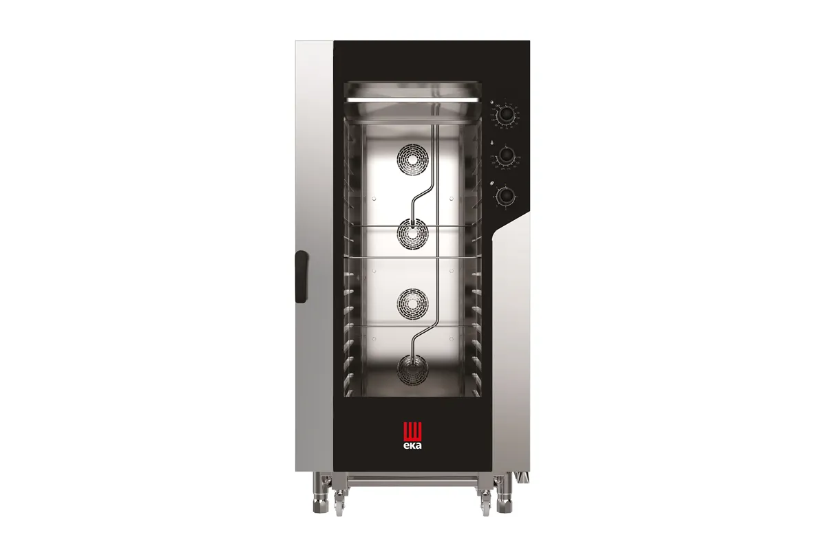 Piec konwekcyjno-parowy Millennial Smart Bakery 16× 600×400mm  elektryczny 400V/31000W 930x1035x1900mm Tecnoeka MKF1664S