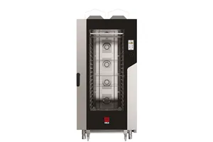 Piec konwekcyjno-parowy Millennial Touch Screen Gastro z myciem 20×GN1/1 gazowy 30000kW 930x1162x1954mm Tecnoeka MKF2011GTS