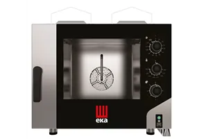 Piec konwekcyjno-parowy Millennial Smart Bakery 4× 600×400mm  gazowy 230V/300W 9,3kW 850x1041x801mm Tecnoeka MKF464GS