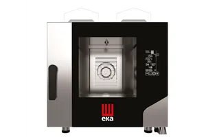 Piec konwekcyjno-parowy Millennial Black Mask Gastro 5×GN1/1  gazowy 230V/300W 9300kW 730x849x801mm Tecnoeka MKF511GBM