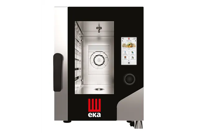 Piec konwekcyjno-parowy Millennial Touch Screen Gastro Compact 6×GN1/1 – elektryczny 400V/7800W 500x930x700mm Tecnoeka MKF611CTS