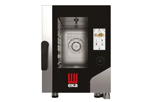 Piec konwekcyjno-parowy Millennial Touch Screen Gastro Compact 6×GN 2/3 elektryczny 400V/5200W 500x750x700mm Tecnoeka MKF623CTS