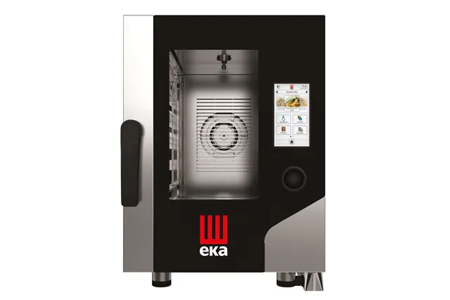 Piec konwekcyjno-parowy Millennial Touch Screen Gastro Compact 6×GN 2/3 elektryczny 400V/5200W 500x750x700mm Tecnoeka MKF623CTS