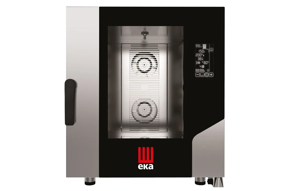 Piec konwekcyjno-parowy Millennial Black Mask Gastro 7×GN1/1 elektryczny 400V/10400W 730x849x850mm Tecnoeka MKF711BM