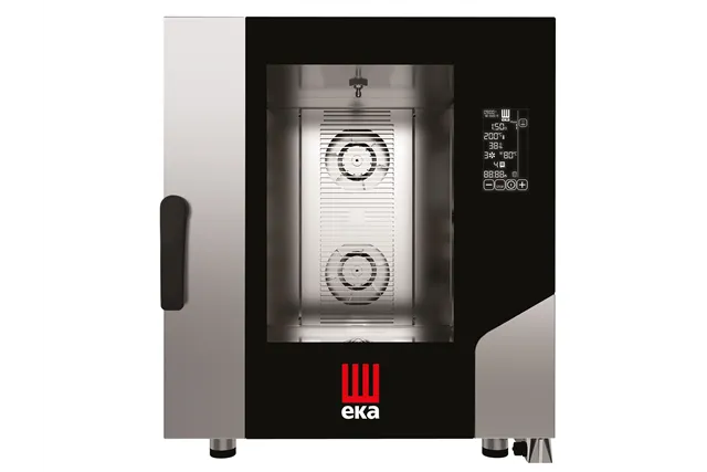 Piec konwekcyjno-parowy Millennial Black Mask Gastro 7×GN1/1 elektryczny 400V/10400W 730x849x850mm Tecnoeka MKF711BM