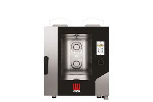 Piec konwekcyjno-parowy MillennialTouch Screen Gastro z myciem 7×GN1/1 gazowy 230V/500W 13500kW 730x850x950mm Tecnoeka MKF711GTS