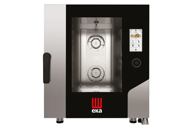 Piec konwekcyjno-parowy bojlerowy Millenial Touch Screen Gastro 7xGN1/1 elektryczny z myciem 730x849x850mm Tecnoeka MKF711VTS