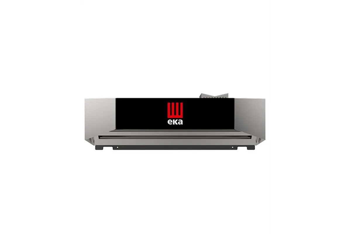 Okap kondensacyjny do pieców Millennial Touch Screen Black Mask 4x600x400mm 230V/600W 850x1045x308mm Tecnoeka MKKC4