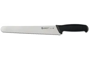 Nóż do ciast Supra, skośne, ząbkowane ostrze, 410mm Ambrogio Sanelli S362.026