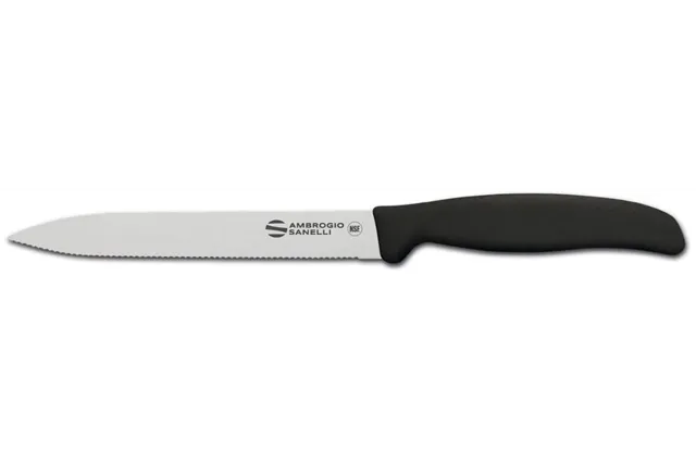 Nóż uniwersalny Supra, ząbkowane ostrze, 260mm Ambrogio Sanelli S690.014