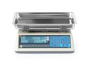Waga kalkulacyjna LCD z legalizacją, seria EGE, głęboka szalka, 30 kg, 355x330x155mm Tem TEM030C-PZR