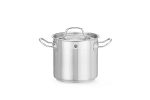 Garnek wysoki z pokrywką, Profi Line, 3L, ⌀160x150mm Hendi 832004