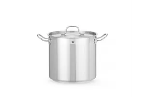 Garnek wysoki z pokrywką, Profi Line, 10L, ⌀240x220mm Hendi 832400