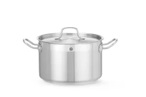 Garnek średni z pokrywką, Profi Line, 7L, ⌀240x150mm Hendi 831403