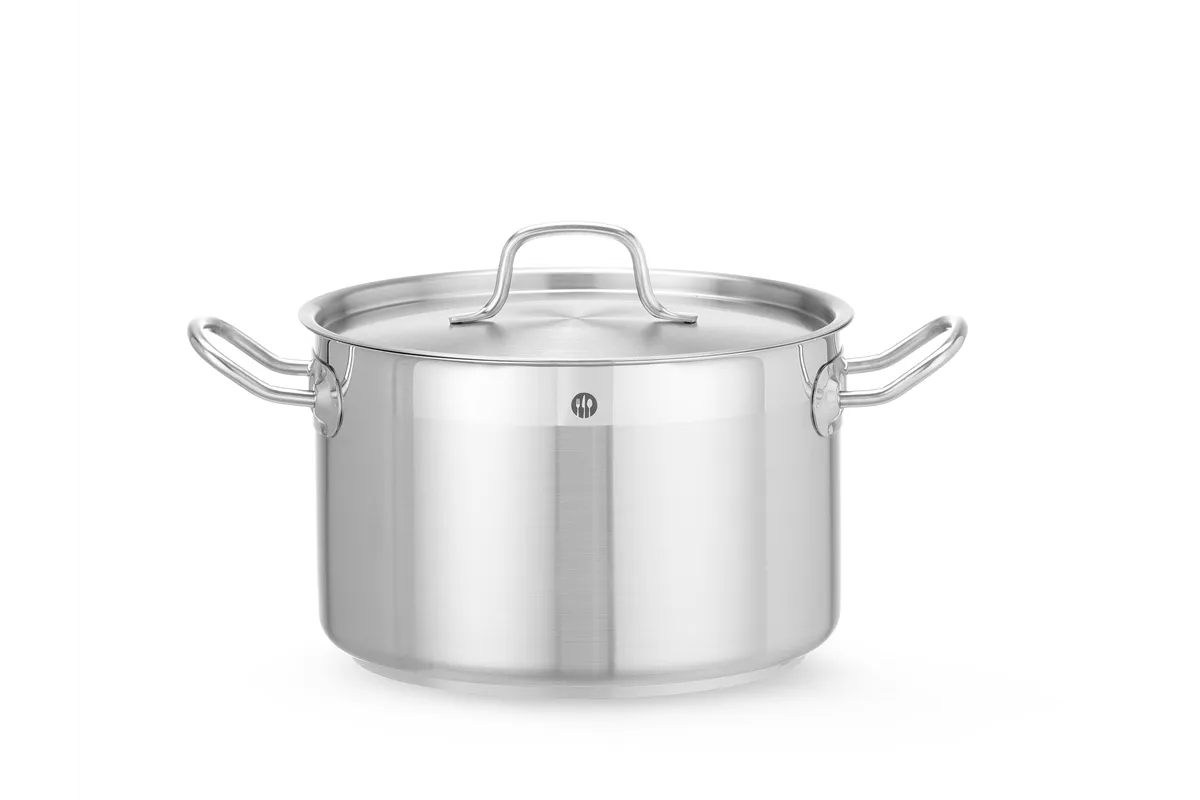 Garnek średni z pokrywką, Profi Line, 7L, ⌀240x150mm Hendi 831403