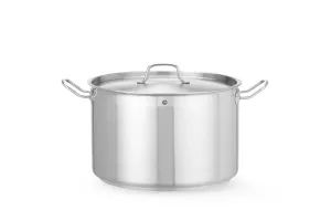 Garnek średni z pokrywką, Profi Line, 23,5L, ⌀360x230mm Hendi 831700
