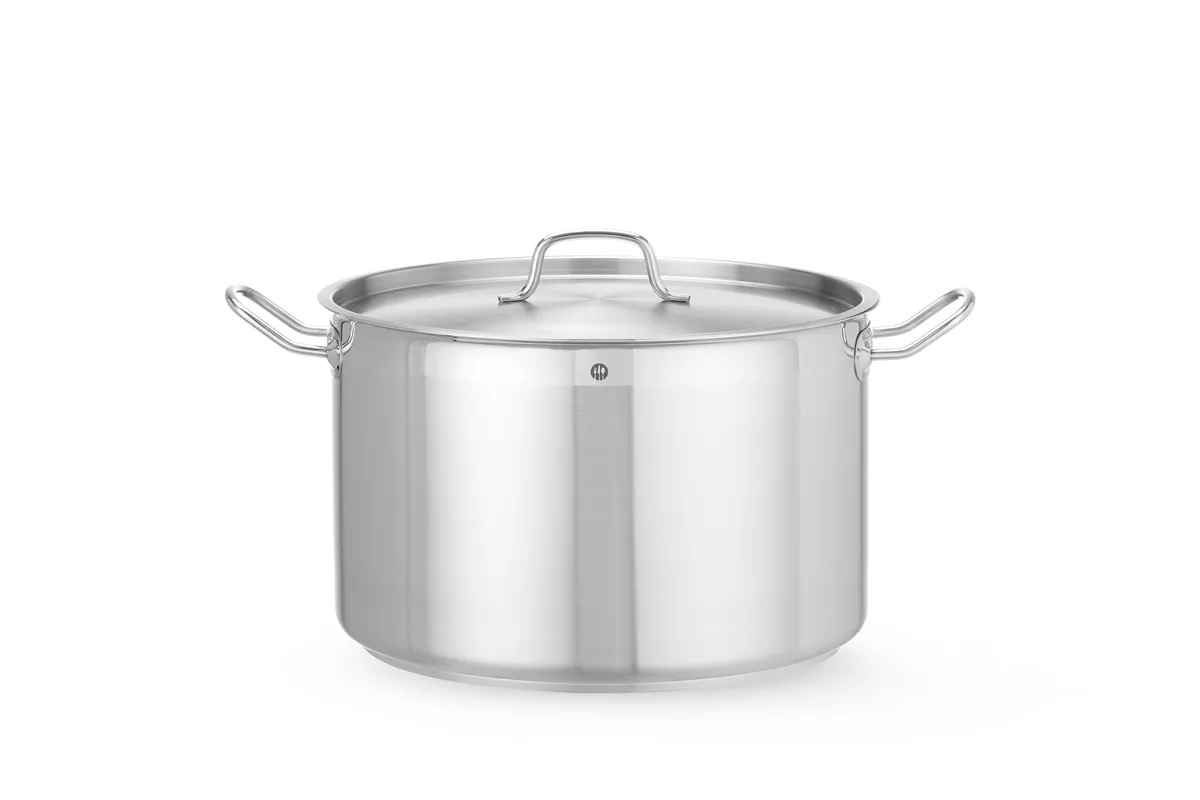 Garnek średni z pokrywką, Profi Line, 23,5L, ⌀360x230mm Hendi 831700