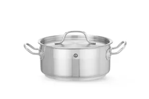 Garnek niski z pokrywką, Profi Line, 2,8L, ⌀200x90mm Hendi 830208